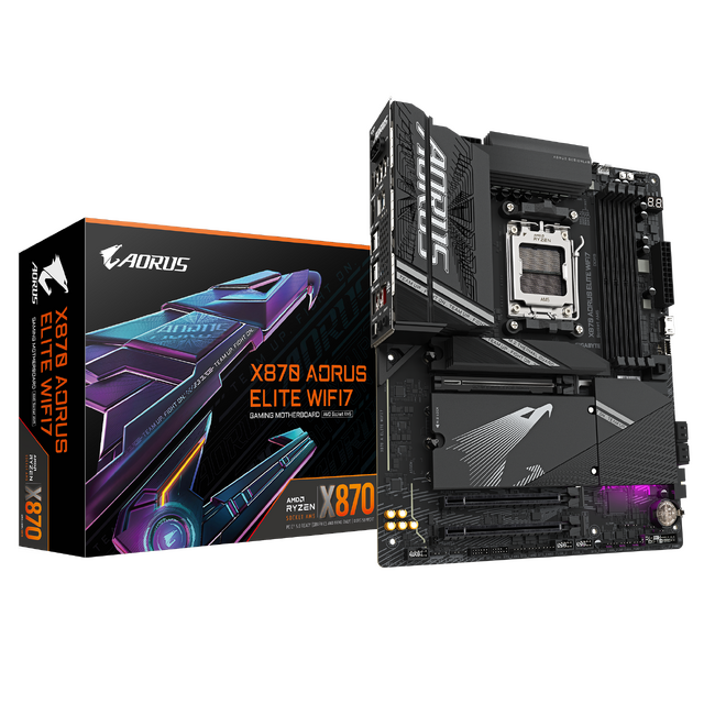 GIGABYTEより上新電機限定モデルのマザーボード「X870 AORUS ELITE WIFI7」および「B650 UD AX」の２製品11月上旬から順次発売
