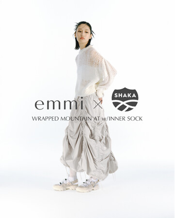 【emmi(エミ)】SHAKA人気モデルにアレンジを加えたコラボレーションモデルを発売＜10月28日(月)オンライン先行発売＞