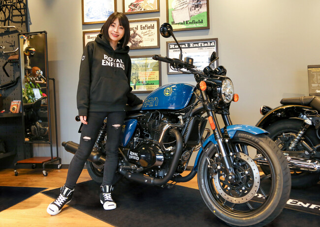 ROYAL ENFIELD JAPAN の公式アンバサダーにmapico が就任!