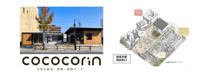 【愛知県半田市】2024年11月15日（金）中心市街地から、まちの未来を創造！　半田市創造・連携・実践センター『コココリン』がオープン！〈愛知県半田市南末広町120番地の4〉