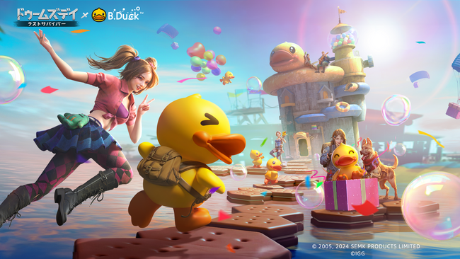 「ドゥームズデイ:ラストサバイバー」×「B.Duck」コラボ開始!