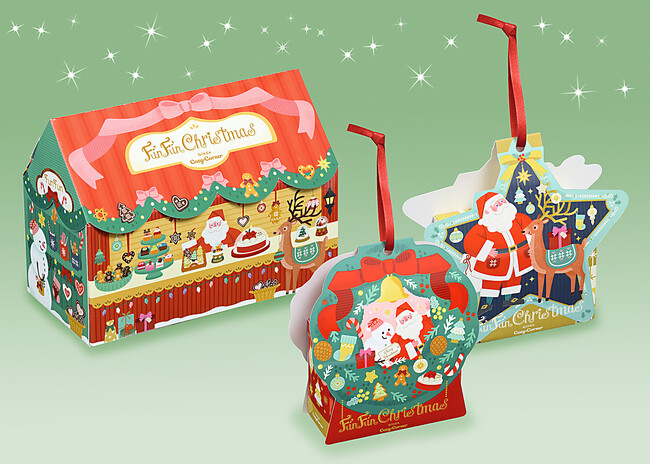 【銀座コージーコーナー】今年もクリスマスシーズン到来！プレゼントにおすすめ！サンタさんのイラストがかわいいスイーツギフトが11月1日から登場