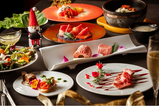 『東京焼肉 平城苑 銀座5丁目店』にて“クリスマス限定コース”を11月5日より予約開始