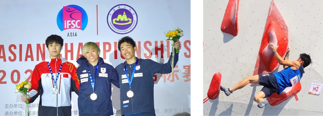 【摂南大学】入賞　体育会スポーツクライミング部が躍進　吉田智音（国際学部２年）がＩＦＳＣクライミングアジア選手権２０２４で銅メダル
