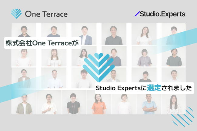 One Terrace、新サービス「One Creative」が日本初のノーコードWebサイト制作ツール「Studio」のStudio Expertsに選定されました