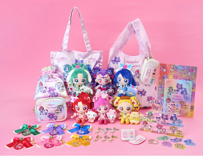 サンリオキャラクターズがプリキュアたちのコスチュームを身にまとい、キュートに大変身　サンリオキャラクターズと『Yes！プリキュア５GoGo！』が待望のコラボレーション