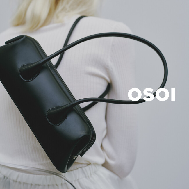 韓国発バッグブランド「OSOI」の日本国内独占販売権を取得。2025年春夏シーズンより当社ブランドの一つとして展開。その後、ブランド単独出店も予定
