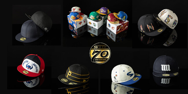 59FIFTY(R) 70周年記念ポップアップストアにて毎日日替わりでスペシャルコラボレーションアイテムを発売