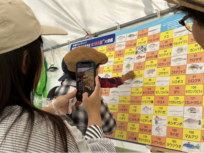 MBSお魚博士とのタイアップ企画！みんなで完成させるぬり絵チャレンジ大成功！「ぬり絵でコンプリート!!神戸の海のおさかな全１８３種大図鑑」を展示します