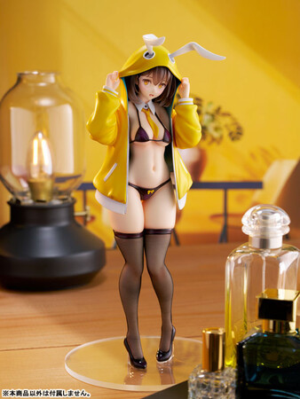 大人気イラストレーターのけけもつ氏オリジナルキャラクター「シャイネスバニーひなた」がフィギュアで登場。あみあみ限定でのご案内。