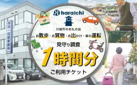 1時間分の調査ご利用チケットを返礼品として出品中