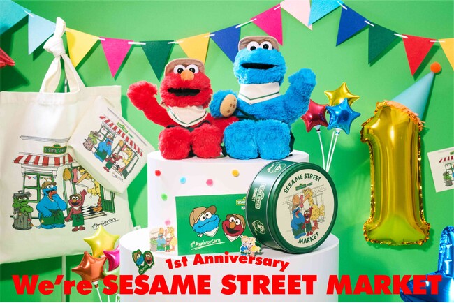 【セサミストリートマーケット】オープン1周年！物販・カフェ・ワークショップを複合した世界で唯一のオフィシャルストア、セサミストリートマーケットの1周年を記念した特別なラインアップ〈11月14日（木）〉