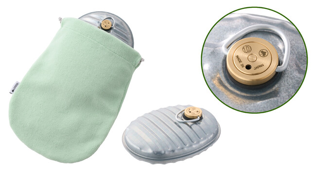 老舗メーカー・マルカとのコラボアイテムで冬キャンプもぽかぽか！直火＆IH対応の「LOGOS×マルカ 湯たんぽ（オリジナルカバー付き）」2サイズ 新発売！