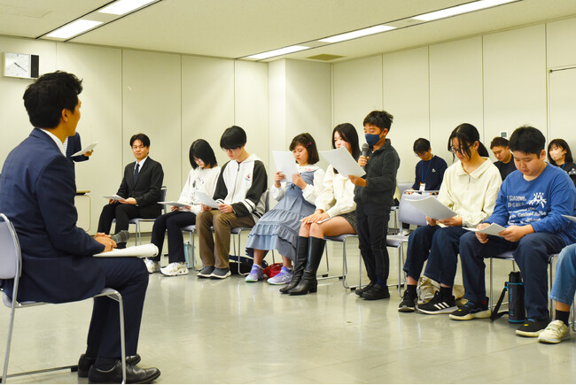 こども・若者が市長と直接！ 「(仮称) こども・若者参加条例(案)」を話し合う / 兵庫県川西市