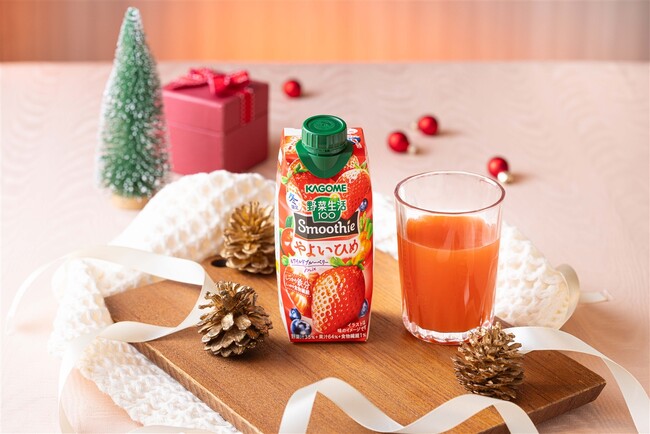 <季節限定>「野菜生活100 Smoothie やよいひめ&ワイルドブルーベリーMix」新発売