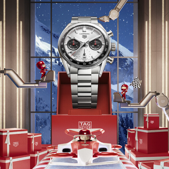 タグ・ホイヤー、マニュファクチュールで迎える1年に1度の特別なホリデーキャンペーン2024を発表