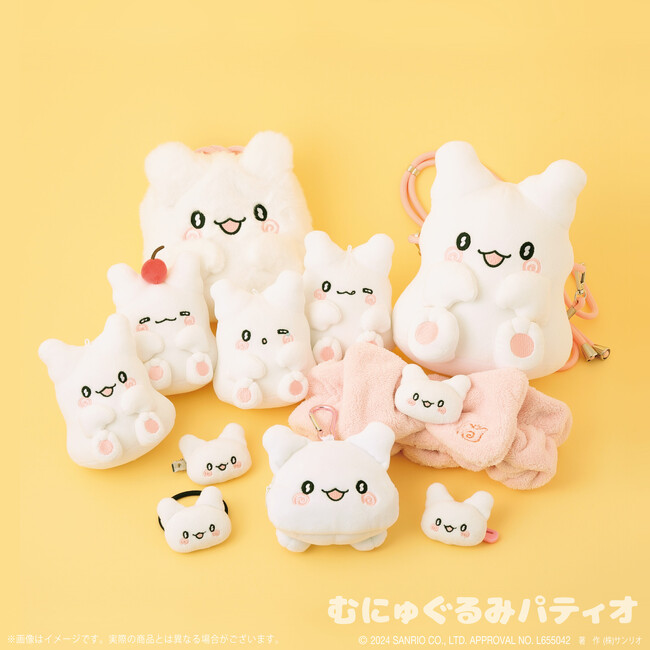 ふわふわでかわいすぎる(ハート)サンリオキャラクターズより「はなまるおばけ ダイカットシリーズ」が11月20日(水)～むにゅぐるみパティオ対象店舗で発売開始！