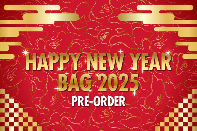 A BATHING APE(R)︎ HAPPY NEW YEAR BAG 2025 PRE-ORDER
