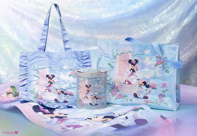 描きおこしアートが可愛すぎる！東京ばな奈とディズニーが贈る夢のスイーツショップが誕生5周年。記念のアニバーサリー缶やオリジナルグッズがJR東京駅で先行発売