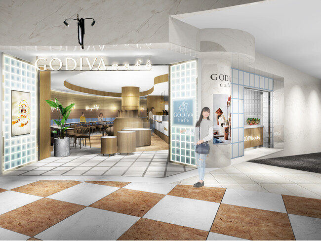 ゴディバカフェ関西初出店!「GODIVA cafe DIAMOR OSAKA」