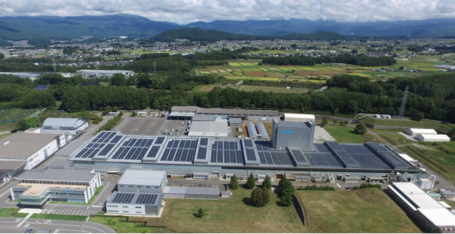 キッツ茅野工場においてオンサイト型自家消費太陽光発電サービスを開始