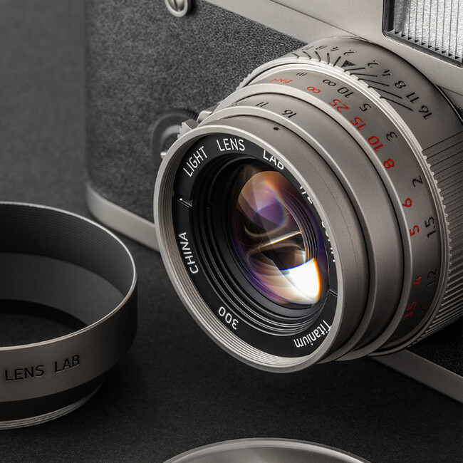 【世界限定300本】LIGHT LENS LAB M 50mm f/2 'Titanium Edition' 販売開始