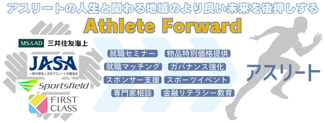 アスリート支援プログラム「Athlete Forward」を提供開始