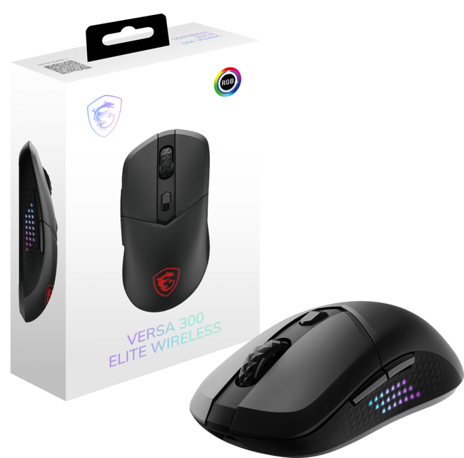 有線接続と無線接続の両方に対応したゲーミングマウス「VERSA 300 ELITE WIRELESS」発売！
