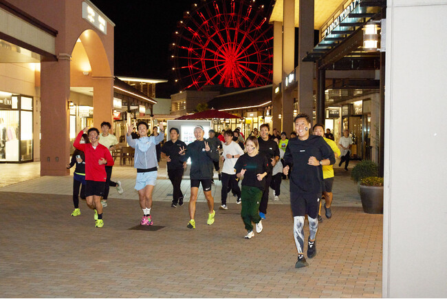 三井アウトレットパーク 木更津がランニングフィールドに！お客様・従業員双方向に施設の魅力を伝える新たな試み「KISARAZU RUNNING CLUB」誕生！