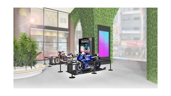 Netflixシリーズ「Tokyo Override」に登場するバイクを渋谷モディにて期間限定で展示！