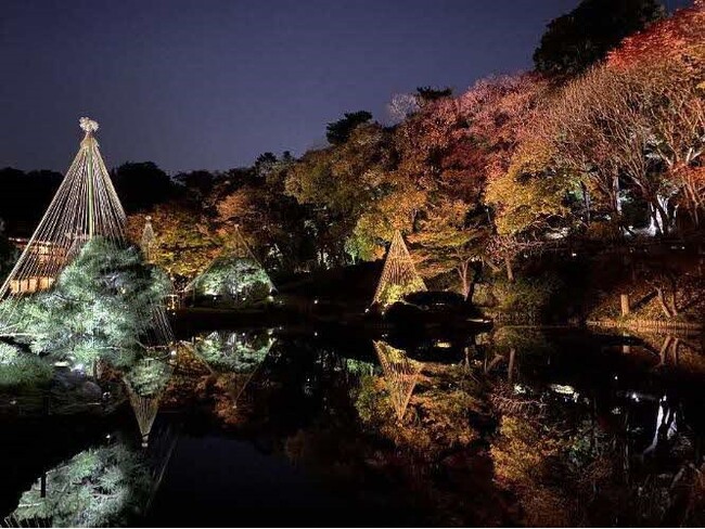～熊本ゆかりの地で幻想的な紅葉やイベントを期間限定で楽しめる～「秋の紅葉ライトアップ-ひごあかり-」|「漱石山房記念館」で竹あかり展示