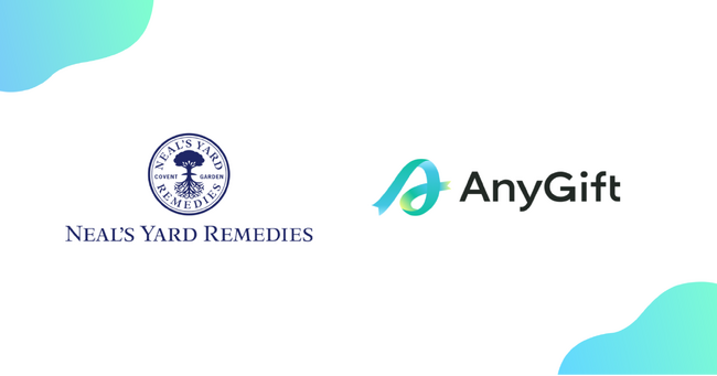 健康で美しいライフスタイルを提案する英国発のオーガニックヘルス＆ビューティブランド「ニールズヤード レメディーズ」にて、eギフトサービス『AnyGift』を導入