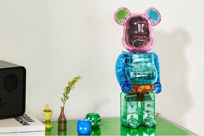 【MoMA Design Store】BE@RBRICK AUDIO 400％ Portable Bluetooth(R) Speakerが、MoMAオリジナルの鮮やかなカラーブロックで登場！