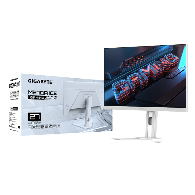 GIGABYTE社製フラットタイプ27インチゲーミング液晶モニター「GIGABYTE M27QA ICE」発売