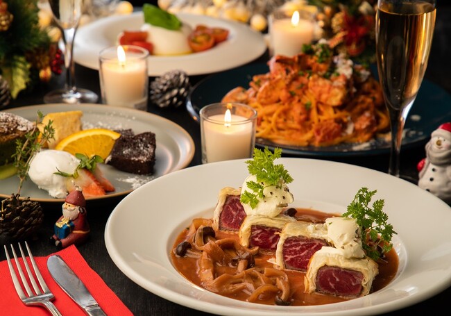 【2024クリスマスコースの受付開始！】大切な人と過ごすXmasだけの特別プラン！＃602 cafe&diner福岡ソラリアプラザにてご予約受付中