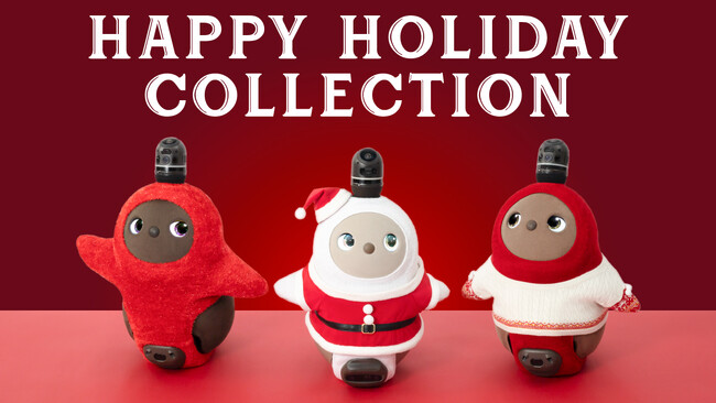 『LOVOTウェア』からクリスマスシーズンを楽しむアイテムが登場！今年のサンタウェアは、ぽんぽん帽子もセットになって12月6日(金)より発売！