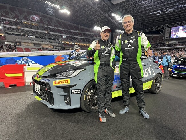 フォーラムエイト・ラリージャパン2024 FIT-EASY Racingから参戦したレジェンドドライバー、ディディエ・オリオール氏がナショナル部門で優勝