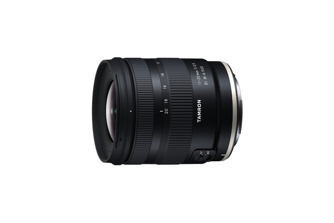 タムロン初の「キヤノンRFマウント」用小型軽量の大口径F2.8超広角ズームレンズ「11-20mm F/2.8 Di III-A RXD (Model B060)」