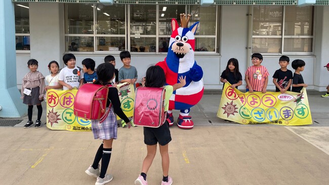ゴーディーによるあいさつ運動(24年11月)実施のご報告