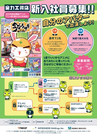 アニメ「全力ウサギ」にアバター出演しよう!