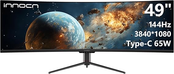 INNOCN 49C1Gで視覚の未来を解き放つ:究極のウルトラワイドモニター