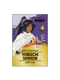 『BLEACH 千年血戦篇』×ニジゲンノモリ コラボイベント限定！ キャラクターバースデーイベント 第4弾 ニジゲンノモリでコン、浦原喜助、四楓院夜一をお祝いしよう！