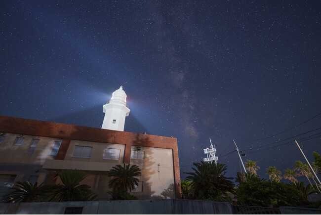 12月21日（土）開催“海の道しるべ”を写真に収めよう「野島埼灯台夜間特別開放！灯台＆星空撮影教室」に協力