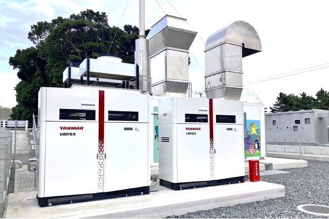 東宝スタジオのCO2ゼロエミッション化に貢献する水素発電システム3機を納入