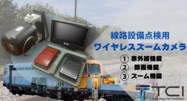 夜間作業を支える革新的技術、株式会社TCIから『経路設備点検用ワイヤレスズームカメラ ZWGC-1010S』新発売！