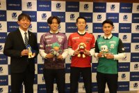 大阪学院大学体育会サッカー部から3名のJリーガーが誕生！加入内定選手合同記者会見を開催