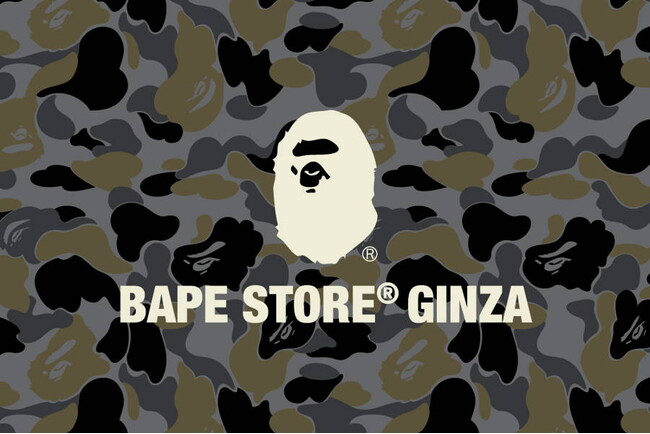 銀座初の路面店「BAPE STORE(R) GINZA」がオープン