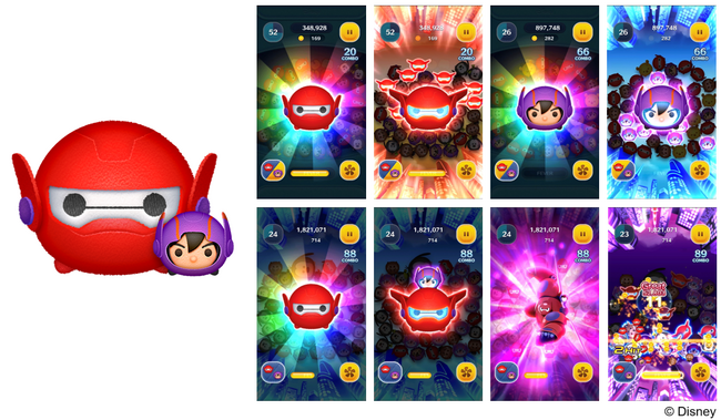【LINE GAME】映画『ベイマックス』公開10周年記念、『LINE：ディズニー ツムツム』12月の新ツムは「ベイマックス2.0＆ヒロ」と「ベイマックス＆モチ」が登場！