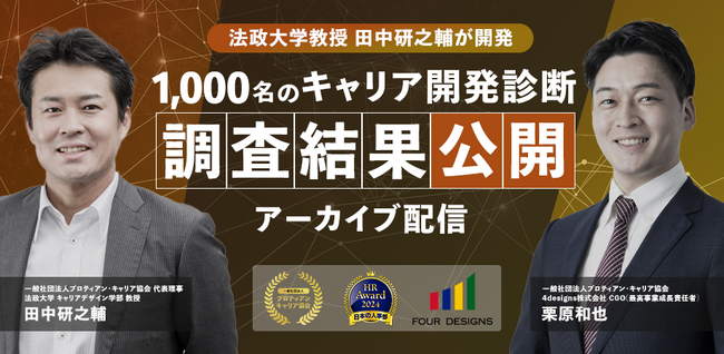 キャリア自律を可視化する「キャリア開発診断」、1,000名超調査結果を公開！＜配信開始＞