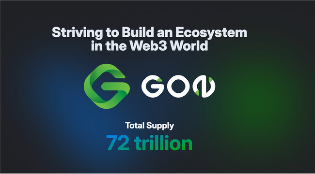 「GOLFIN」で利用するトークン『GON』の取引所上場が決定！」